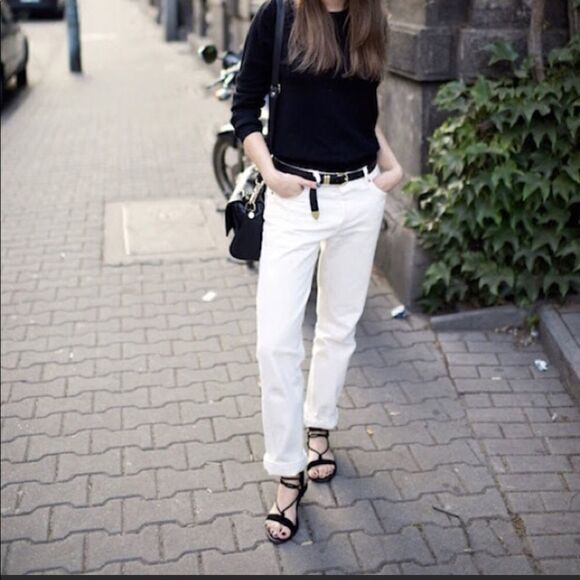 Revolve Citizens of Humanity Ava Straight Leg White Straight Leg Jeans - Picture 2 of 14